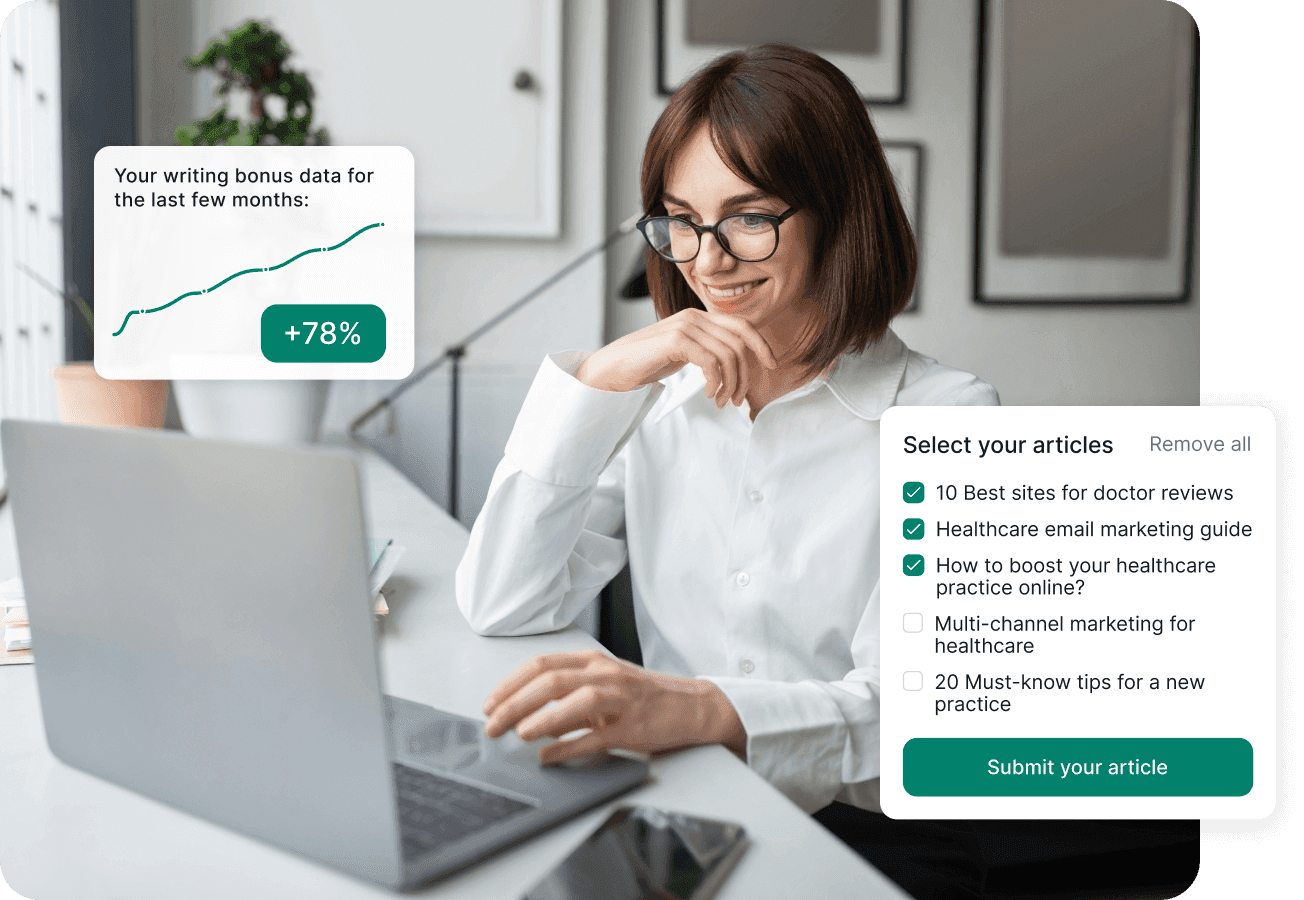 Health writing bonus